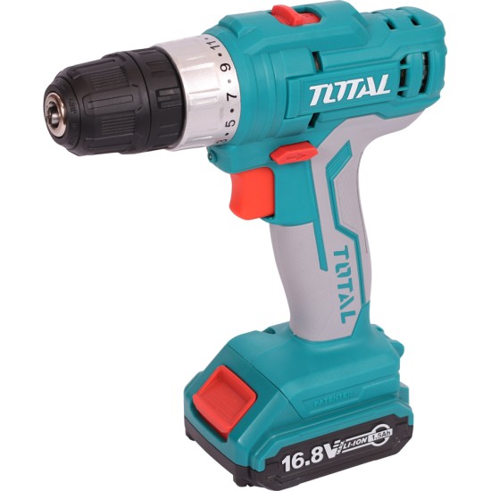 Cordless Drill - Screwdriver / 16.8V / 1.5A / 28Nm / +1 Battery Cordless Drill - Screwdriver / 16.8V / 1.5A / 28Nm / +1 Battery
