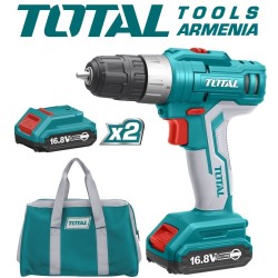 Cordless Drill - Screwdriver / 16.8V / 1.5A / 28Nm / +1 Battery