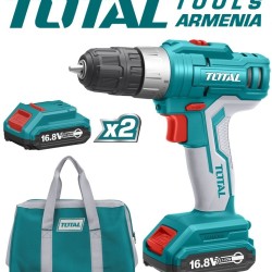 Cordless Drill - Screwdriver / 16.8V / 1.5A / 28Nm / +1 Battery