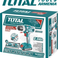 Cordless Drill - Screwdriver / 20V / 2A / 45Nm / INDUSTRIAL