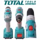 Cordless Drill - Screwdriver / 20V / 2A / 45Nm /+1 Battery / INDUSTRIAL Cordless Drill - Screwdriver / 20V / 2A / 45Nm /+1 Battery / INDUSTRIAL