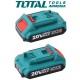 Cordless Drill - Screwdriver / 20V / 2A / 45Nm /+1 Battery / INDUSTRIAL Cordless Drill - Screwdriver / 20V / 2A / 45Nm /+1 Battery / INDUSTRIAL