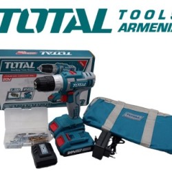 Cordless Drill - Screwdriver / 20V / 2A / 45Nm /+1 Battery 