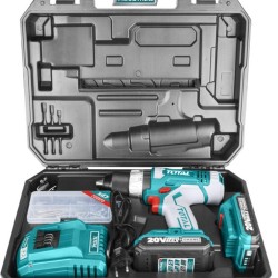 Cordless Drill - Screwdriver / 20V / 2A / 55Nm /+1 Battery / INDUSTRIAL