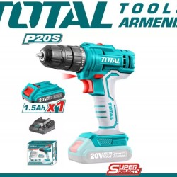 Lithium-ion drill 20V / 1.5 Ah