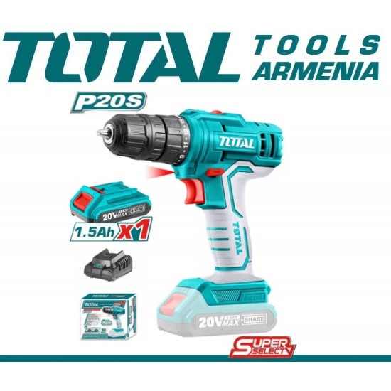 Lithium-ion drill 20V / 1.5 Ah Lithium-ion drill 20V / 1.5 Ah