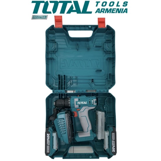 Rechargeable screwdriver 20V/2A 