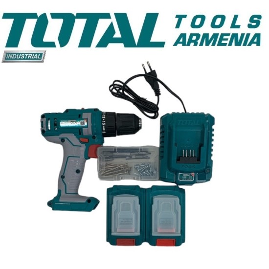 Rechargeable screwdriver 20V/2A 