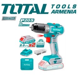 Rechargeable screwdriver 20V/2A 
