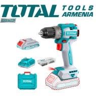 Lithium-ion compact brushless drill 20V 60Nm