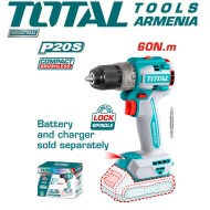 Lithium-ion compact brushless drill 20V