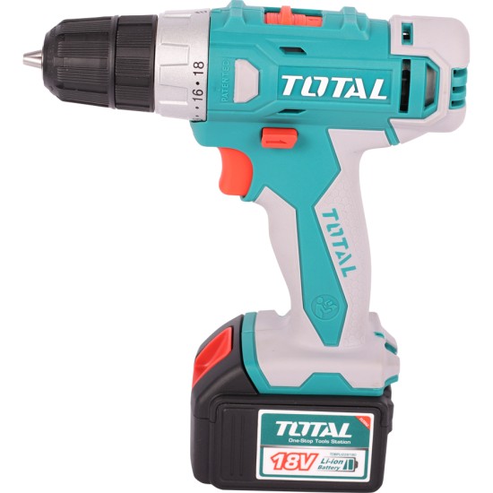 Cordless Drill - Screwdriver / 18V / 1.5A / 30Nm / +1 Battery Cordless Drill - Screwdriver / 18V / 1.5A / 30Nm / +1 Battery
