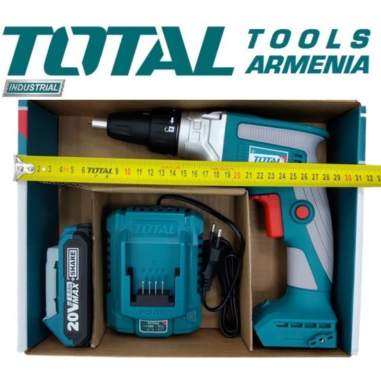 Lithium-Ion drywall screwdriver 20V