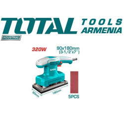 Eccentric sander / 320 W / 12000 rpm/ INDUSTRIAL
