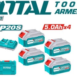 Lithium-ion battery and charger kit