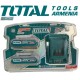 Lithium-ion battery and charger kit