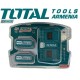Lithium-ion battery and charger kit