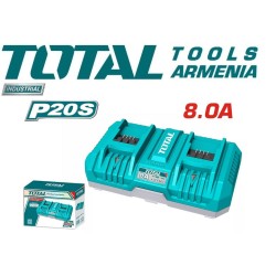 Dual Port Fast Intelligent Charger 20V