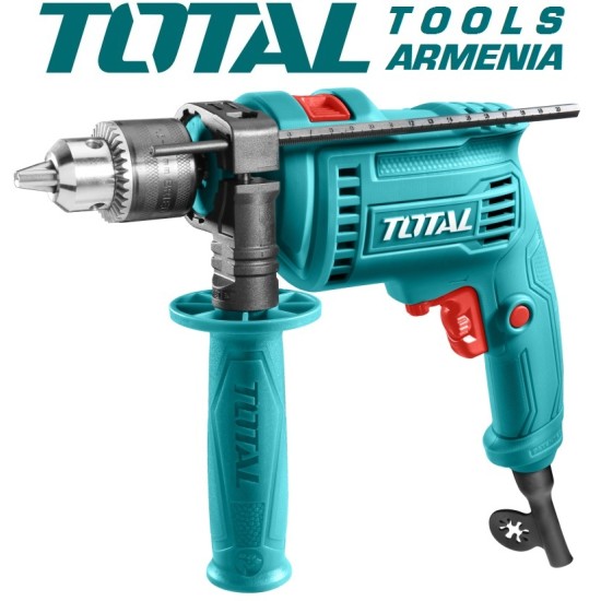 Electric Impact Drill / 550 W / 0–3000 rpm / 13 mm / 43200 bpm Electric Impact Drill / 550 W / 0–3000 rpm / 13 mm / 43200 bpm
