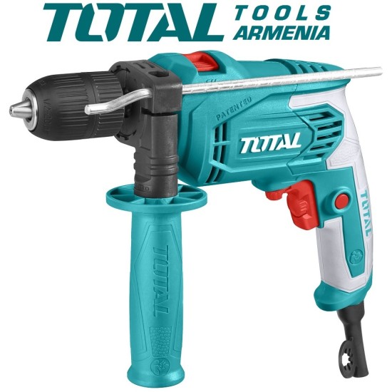 Electric Impact Drill / Key less chuck / 650 W / 0–3000 rpm / 13 mm / 48000 bpm Electric Impact Drill / Key less chuck / 650 W / 0–3000 rpm / 13 mm / 48000 bpm