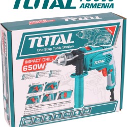Electric Impact Drill /  650 W / 0–3000 rpm / 13 mm / 48000 bpm