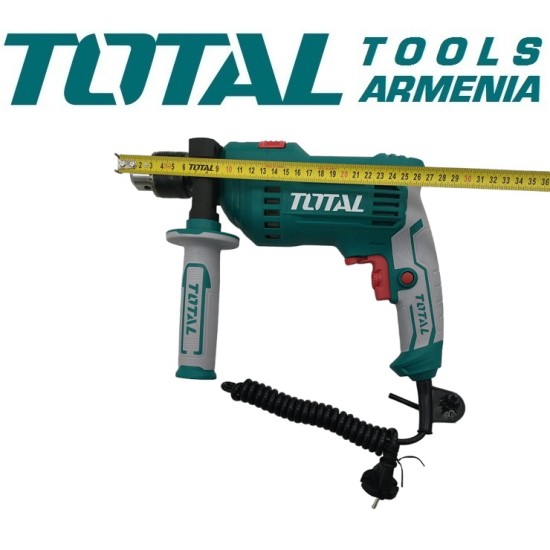 Electric Impact Drill / 810 W / 0– 2800 rpm / 13 mm / 44800 bpm