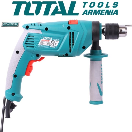 Electric Impact Drill/850 W/0–2700 rpm/13 mm/43200 bpm/INDUSTRIAL Electric Impact Drill/850 W/0–2700 rpm/13 mm/43200 bpm/INDUSTRIAL