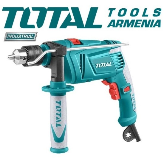 Electric Impact Drill/850 W/0–2700 rpm/13 mm/43200 bpm/INDUSTRIAL Electric Impact Drill/850 W/0–2700 rpm/13 mm/43200 bpm/INDUSTRIAL