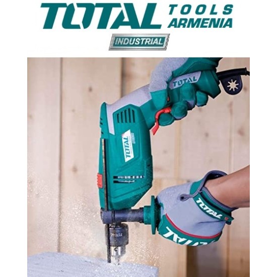 Electric Impact Drill/850 W/0–2700 rpm/13 mm/43200 bpm/INDUSTRIAL Electric Impact Drill/850 W/0–2700 rpm/13 mm/43200 bpm/INDUSTRIAL