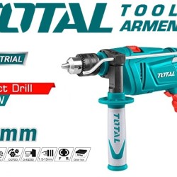 Electric Impact Drill/850 W/0–2700 rpm/13 mm/43200 bpm/INDUSTRIAL