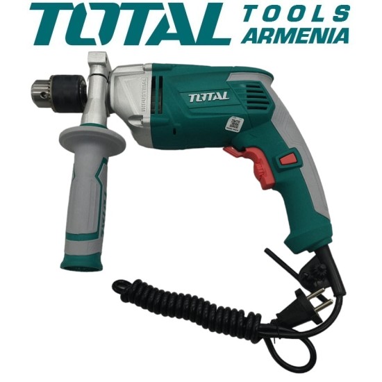 Electric Impact Drill /  1010 W / 0–2800 rpm / 13 mm / 44800 bpm / INDUSTRIAL