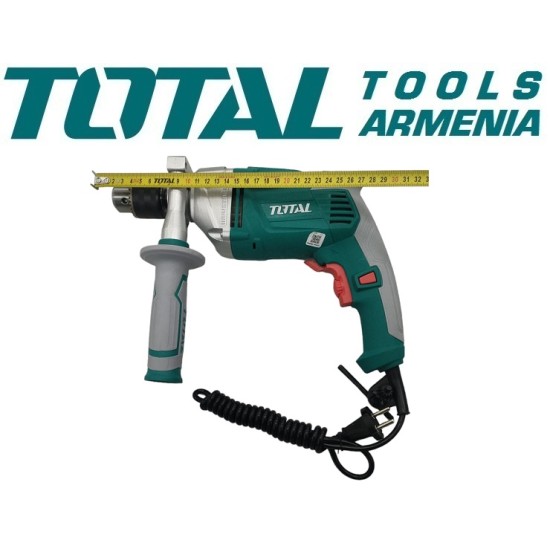 Electric Impact Drill /  1010 W / 0–2800 rpm / 13 mm / 44800 bpm / INDUSTRIAL
