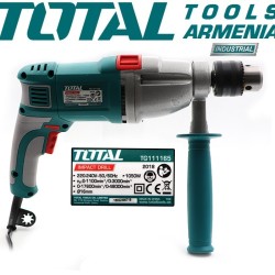 Electric Impact Drill /  1050 W / 0–2800 rpm / 16 mm / 48000 bpm / INDUSTRIAL