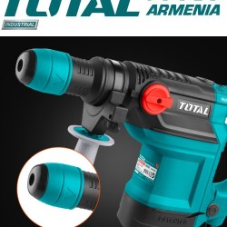 Electric Rotary Hammer/SDS MAX/1200 W/8 J/Metal cover /INDUSTRIAL