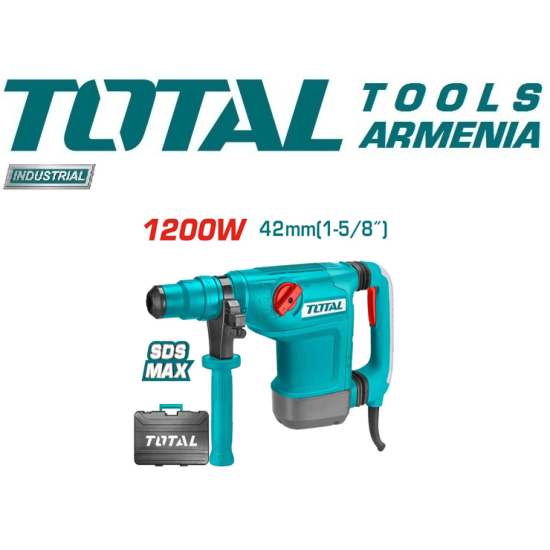 Impact hammer 1200W (with regulator) Total TH112426 Impact hammer 1200W (with regulator) Total TH112426