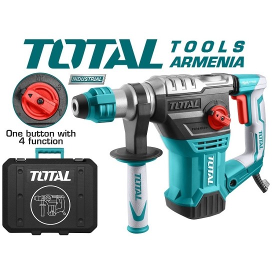 Electric Rotary Hammer/SDS Plus/1500 W/5,5 J/Metal cover /4 functions/INDUSTRIAL Electric Rotary Hammer/SDS Plus/1500 W/5,5 J/Metal cover /4 functions/INDUSTRIAL