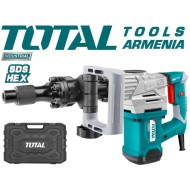 Electric Demolition Breaker/SDS HEX/1300 W/20 J/INDUSTRIAL