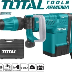 Electric Demolition Breaker/SDS MAX/1500 W/25 J/INDUSTRIAL