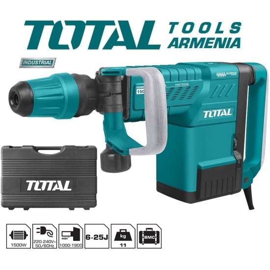 Electric Demolition Breaker/SDS MAX/1500 W/25 J/INDUSTRIAL Electric Demolition Breaker/SDS MAX/1500 W/25 J/INDUSTRIAL