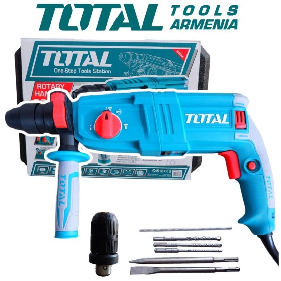 Electric Rotary Hammer/SDS Plus/800W/2,5J/Key Less Chuck 13 mm Electric Rotary Hammer/SDS Plus/800W/2,5J/Key Less Chuck 13 mm