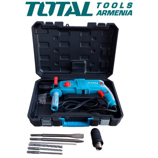 Electric Rotary Hammer/SDS Plus/800W/2,5J/Key Less Chuck 13 mm Electric Rotary Hammer/SDS Plus/800W/2,5J/Key Less Chuck 13 mm
