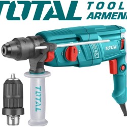 Electric Rotary Hammer  / SDS Plus / 800W / 2,5 J / + Key Less Chuck 13 mm