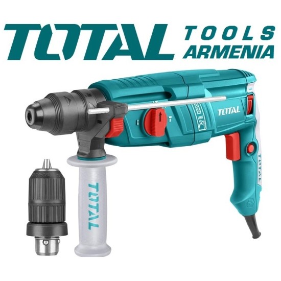 Electric Rotary Hammer/SDS Plus/800W/2,5J/Key Less Chuck 13 mm Electric Rotary Hammer/SDS Plus/800W/2,5J/Key Less Chuck 13 mm