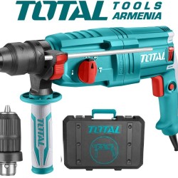 Electric Rotary Hammer  / SDS Plus / 800W / 2,5 J / + Key Less Chuck 13 mm