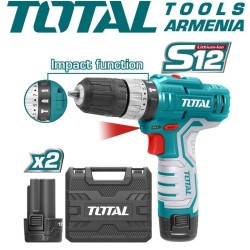 Cordless Impact Drill- Screwdriver /S-12V / 1.5A / 20Nm /+1 Battery