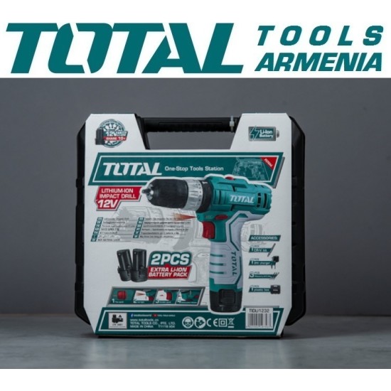 Cordless Impact Drill- Screwdriver /S-12V / 1.5A / 20Nm /+1 Battery Cordless Impact Drill- Screwdriver /S-12V / 1.5A / 20Nm /+1 Battery