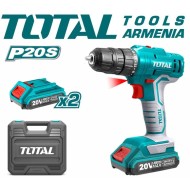 Cordless impact screwdriver 20V 2Ah