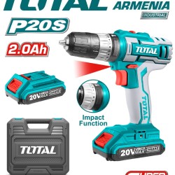 Cordless impact screwdriver 20V 2Ah