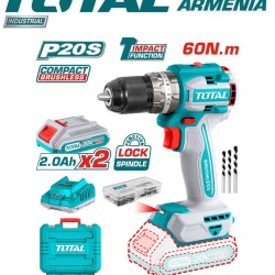 Lithium-ion compact brushless impact drill 20V