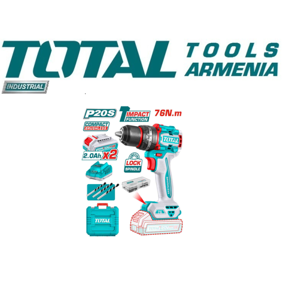 Compact Brushless Cordless Impact Drill Compact Brushless Cordless Impact Drill